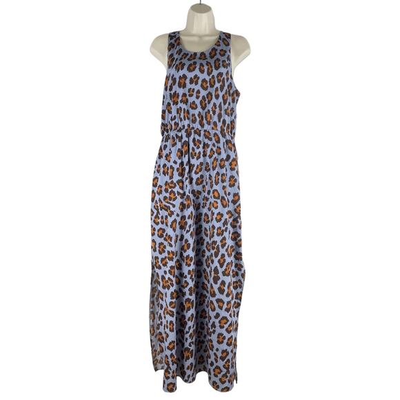 W118 by Walter Baker Dresses & Skirts - Walter Baker Alexandra Cheetah Printed Maxi Dress Blue Size S